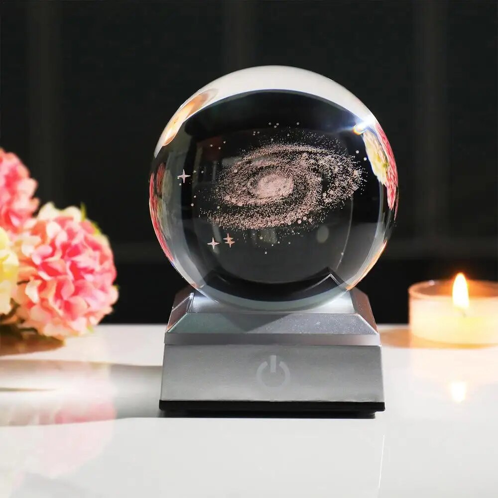 Color Changing 3D Galaxy Globe