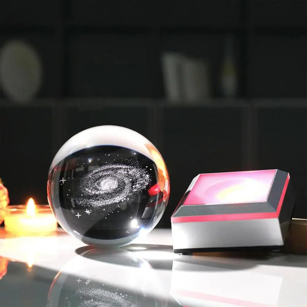 Color Changing 3D Galaxy Globe